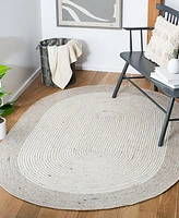 Safavieh Braided BRD904A 8'x10' Oval Area Rug