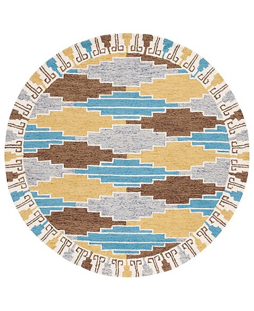 Safavieh Rodeo Drive Iv RD913M 6'x6' Round Area Rug