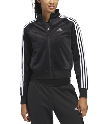 adidas Women's Y2K Velour Glam Jacket