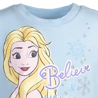 Frozen Toddler Girls Disney Princess Moana French Terry Dress