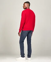 Tommy Hilfiger Men's Textured Knit Stripe Crewneck Sweater