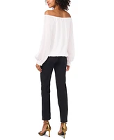 Vince Camuto Women's Off-The-Shoulder Tie-Hem Top