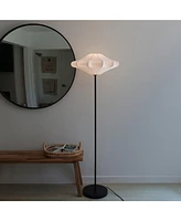 Brightech Atlas 67" Modern Led Floor Lamp with Resin Shade
