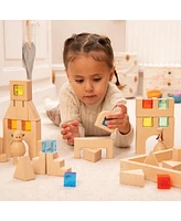 Learning Advantage Wooden Gem Blocks