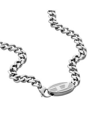 Diesel Men's Stainless Steel Chain Necklace