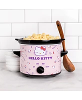 Uncanny Brands Hello Kitty 2qt Slow Cooker - Cook With Your Favorite Kitty Character