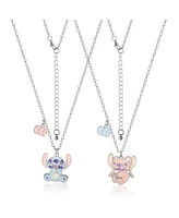 Disney Stitch & Angel Fashion Bff Necklace Set