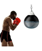 Sugift 18 Inch 110 Pound Heavy Punching Water Aqua Bag with Adjustable Metal Chain