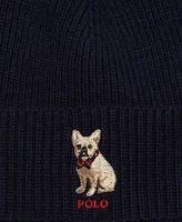 Polo Ralph Lauren Men's Embroidered Frenchie Beanie