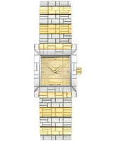 Versace Women's Swiss Mosaic Two-Tone Stainless Steel Bracelet Watch 22mm