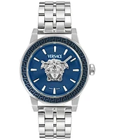 Versace Men's Swiss Stainless Steel Bracelet Watch 43mm