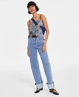 On 34th Womens Sequin Tank Baseball Cap Belt Bag Jeans Mary Janes Created For Macys