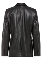 Olsen Women's Faux Leather Blazer