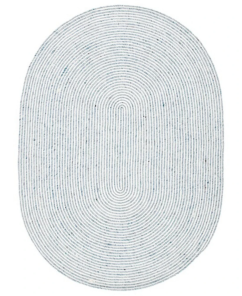 Safavieh Braided BRD905F 5'x7' Oval Area Rug