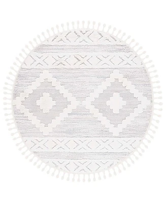 Safavieh Moroccan Tassel Shag MTS640A 3'x3' Round Area Rug