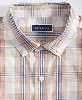 Club Room Men's Odulls Regular-Fit Plaid Button-Down Shirt, Created for Macy's