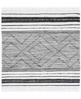 Safavieh Striped Kilim I STK202Z 6'x6' Square Area Rug