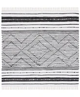 Safavieh Striped Kilim I STK202Z 6'x6' Square Area Rug