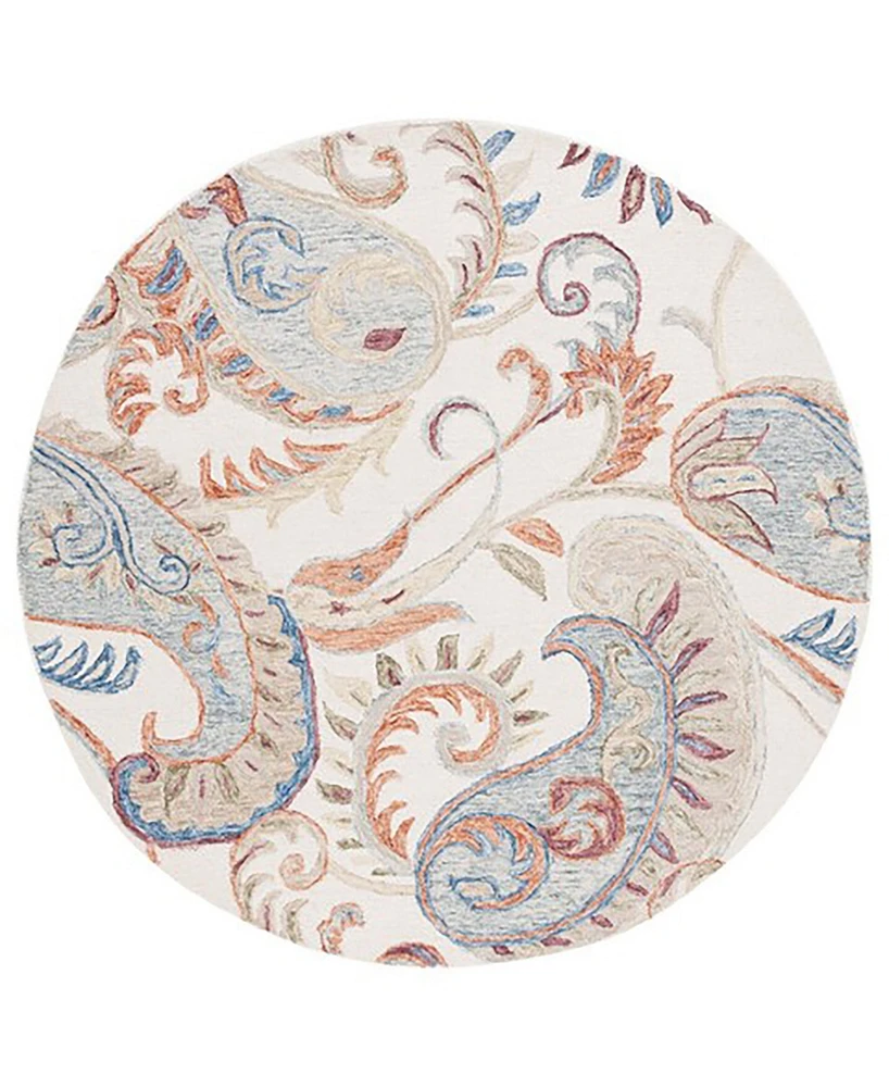 Safavieh Micro-Loop Iii MLP478P 6'x6' Round Area Rug