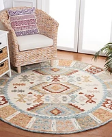 Safavieh Micro-Loop Ii MLP475M 6'x6' Round Area Rug