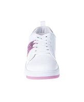 Bebe Little and Big Girls Court Low Top Rhinestones Sneaker