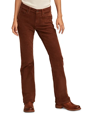 Lucky Brand Women's Mr. Sweet Mid-Rise Bootcut Corduroy Pants