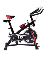 Sugift Household Adjustable Indoor Exercise Cycling Bike Trainer with Electronic Meter