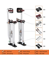 Yescom 1 Pair Leg Band Straps & Stilt Pad Replacement Kit for Drywall Stilts Painting