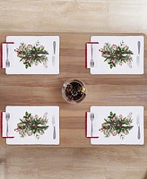 Avanti Pine Ivy Polyester 8 Piece Placemats/Napkins Set