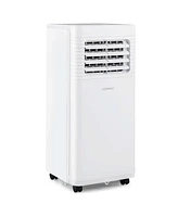 Costway Portable Air Conditioner 8000 Btu 3 in 1 Ac Unit with Fan & Dehumidifier Sleep Mode