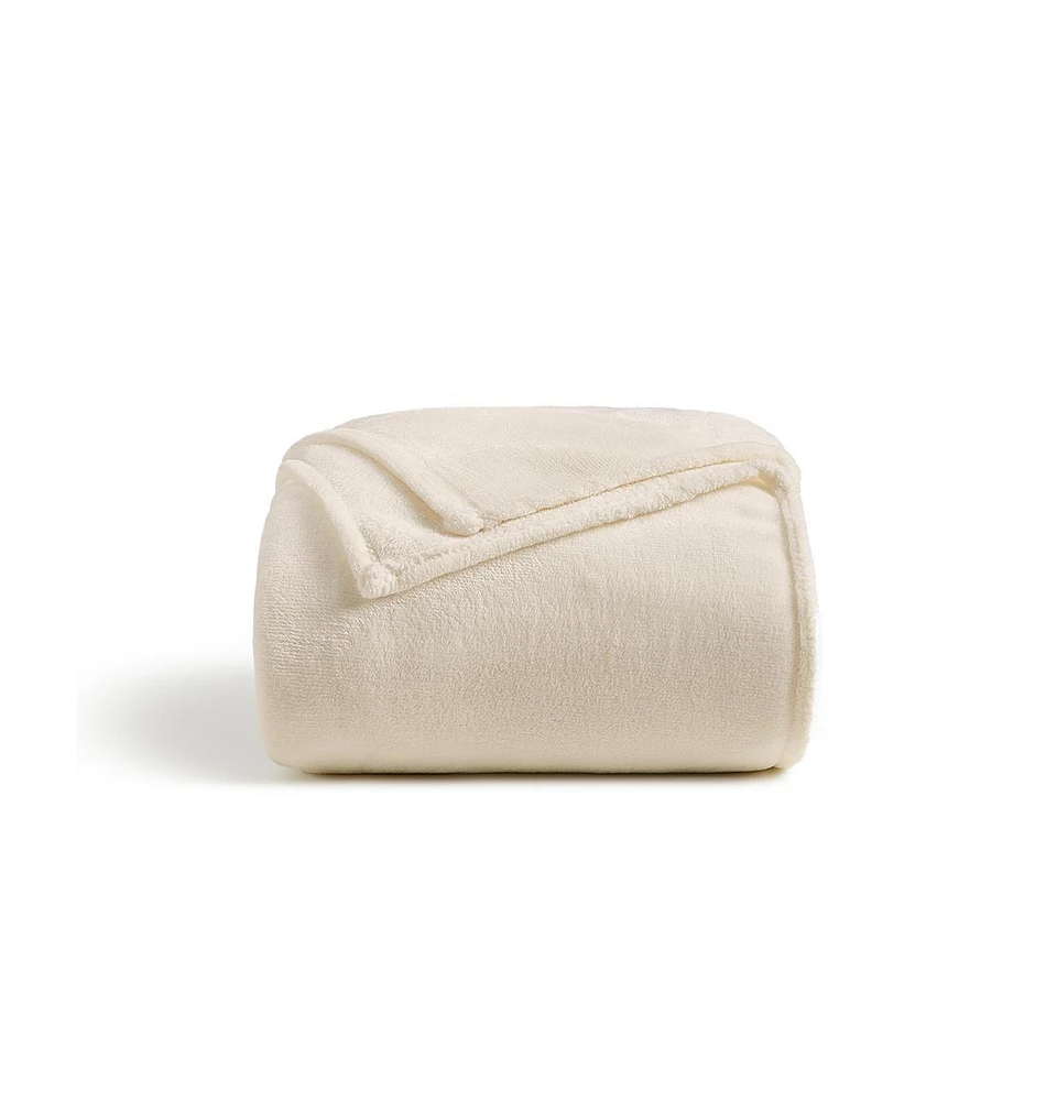 Cosy House Collection Everyday 1500 Series Fleece Blanket - Bedroom Essentials All Season