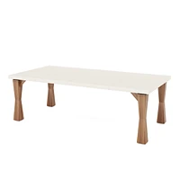 Tribesigns Modern Dining Table for 6-8 People, 70.87" Large Kitchen Table with Sturdy Legs, Rectangle Dinner Table Kitchen & Dining Room Furniture