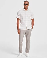 Alfani Men's Printed Short-Sleeve Shirt, Created for Macy's