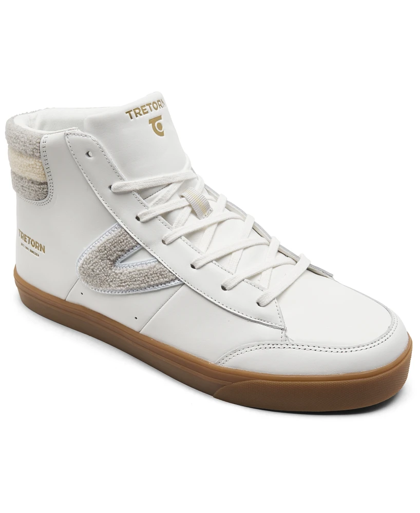 Tretorn Men's Ad Court High Top Tennis Sneakers from Finish Line