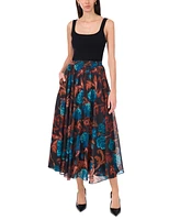 Parker The Emily Floral-Print Relaxed Maxi Skirt