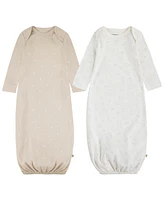 Huggies Baby Boys Organic Sleeper Gowns 2-Pack