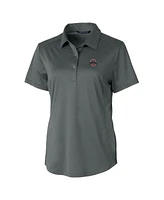 Cutter & Buck Women's Ohio State Buckeyes Prospect Textured Stretch Polo