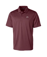 Cutter & Buck Men's Maroon Montana Grizzlies Big Tall Prospect Textured Stretch Polo