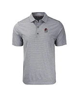 Cutter & Buck Men's Georgia Bulldogs Forge Eco Heathered Stripe Stretch Polo