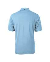 Cutter & Buck Men's Light Blue Carolina Panthers Virtue Eco Pique Polo