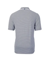 Cutter & Buck Men's Vault DryTec Virtue Eco Pique Stripe Polo