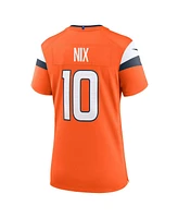 Nike Women's Bo Nix Orange Denver Broncos Game Jersey