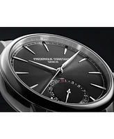 Frederique Constant Men's Swiss Automatic Classic Date Manufacture Black Leather Strap Watch 40mm