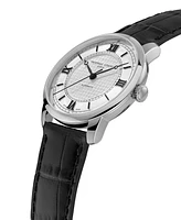 Frederique Constant Men's Swiss Automatic Classics Premiere Leather Strap Watch 39mm