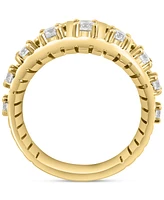 Effy Diamond Openwork Concave Statement Ring (3/4 ct. t.w.) in 14k Gold