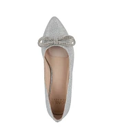 Jones New York Women's Quinnie Pointed Toe Embellished Dress Flats
