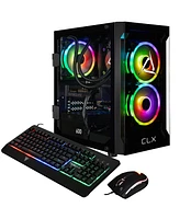 Clx Set Gaming Desktop - Liquid Cooled Amd Ryzen 7 9700X 3.8GHz 8