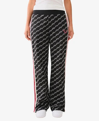 True Religion Women's Monogram Track Pants