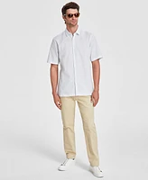 Alfani Men's Lenny Maze Short-Sleeve Shirt, Created for Macy's