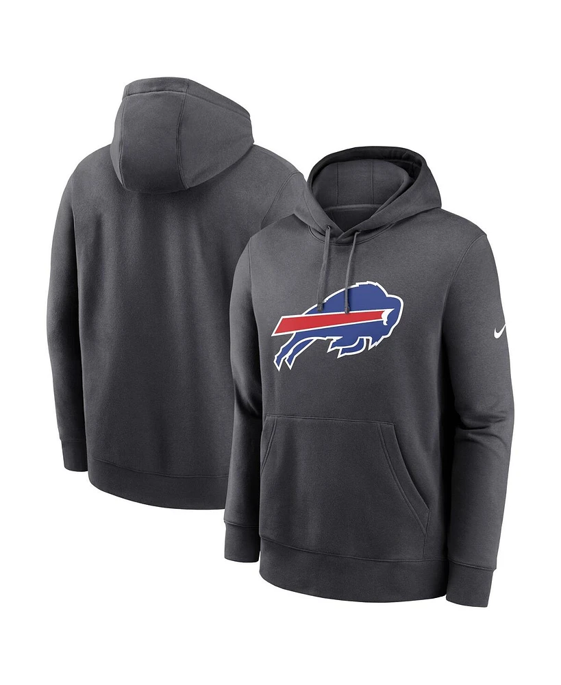 Nike Men's Buffalo Bills Club Logo Pullover Hoodie